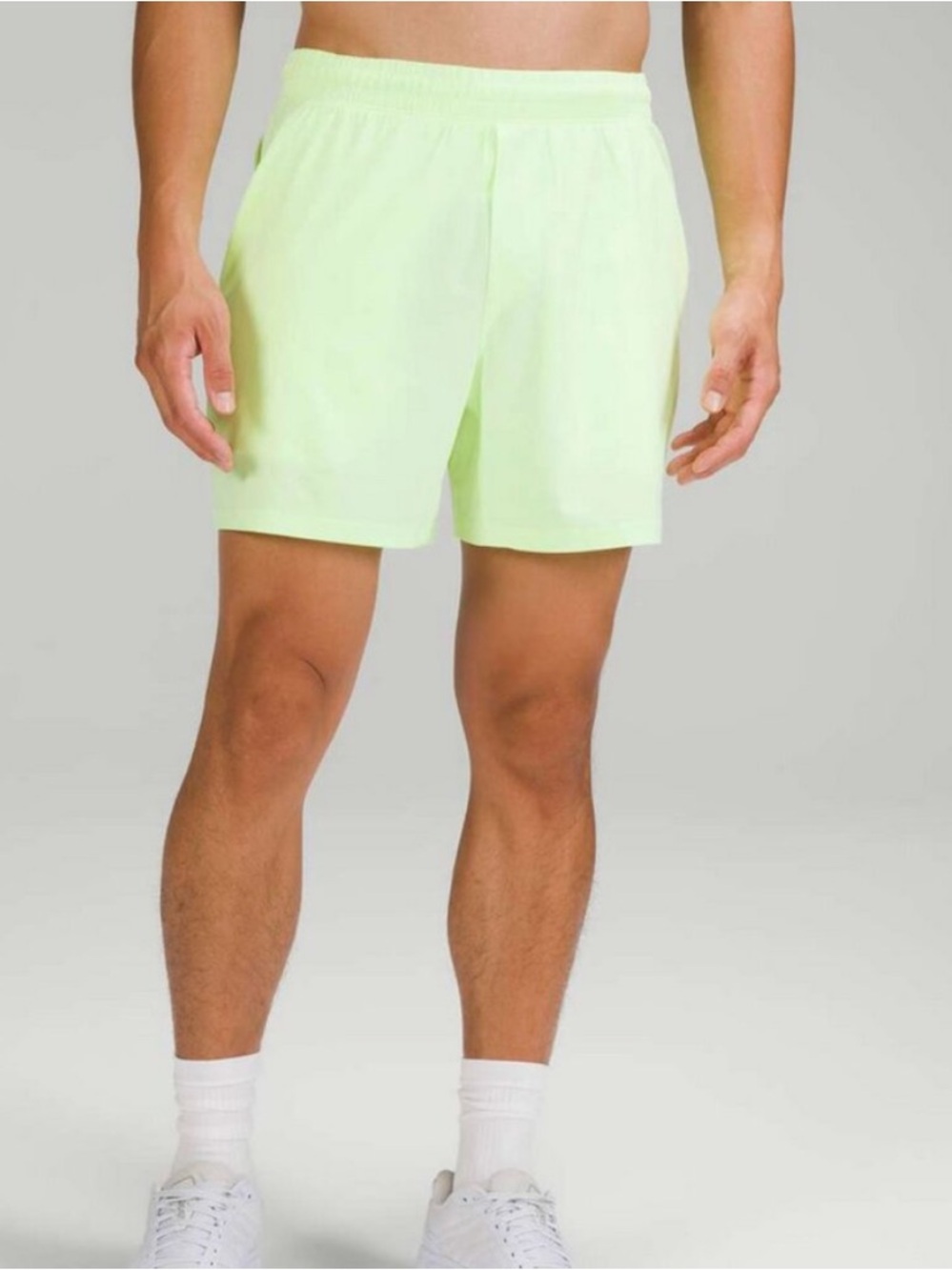 NWT Lululemon Pace Breaker Linerless Short *Faded Zap, Size L